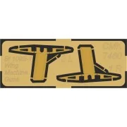 Messerschmitt Bf 109E-1/5 Wing Machine Guns, 1/72 - CMK 129-7460 Messerschmitt Bf 109E-1/5 Wing Machine Guns, 1/72 - CMK 129-7460