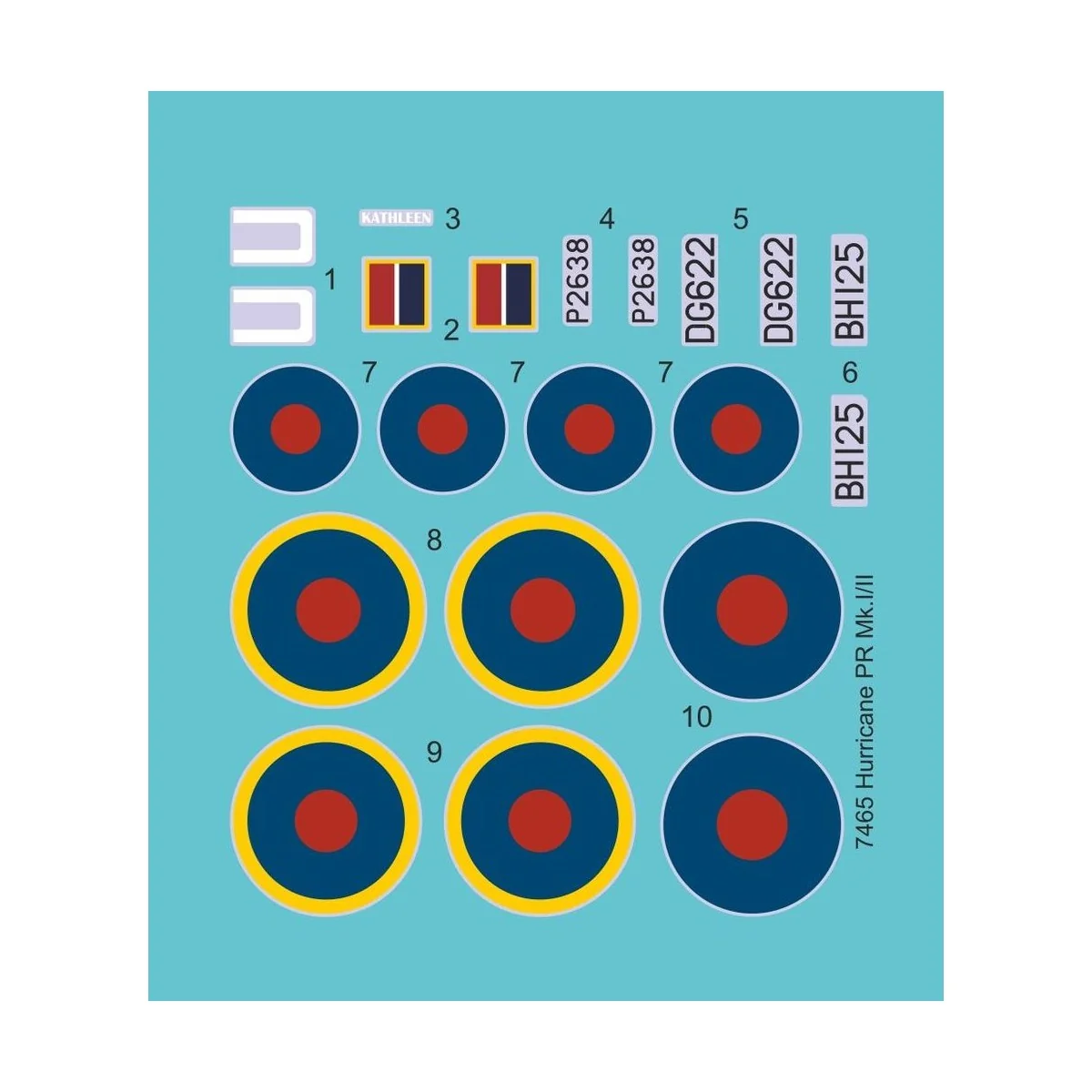 Hurricane PR Mk.I/II - Conversion Set - CMK 129-7465