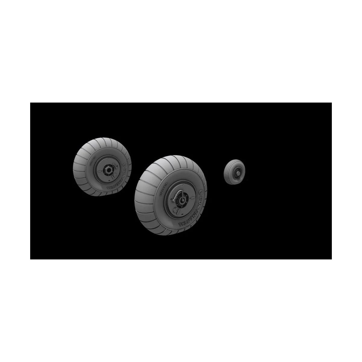 Junkers Ju 88A/C Wheels Early Type (Revell kits), 1/72 - CMK 129-7478 Junkers Ju 88A/C Wheels Early Type (Revell kits), 1/72 - CMK 129-7478