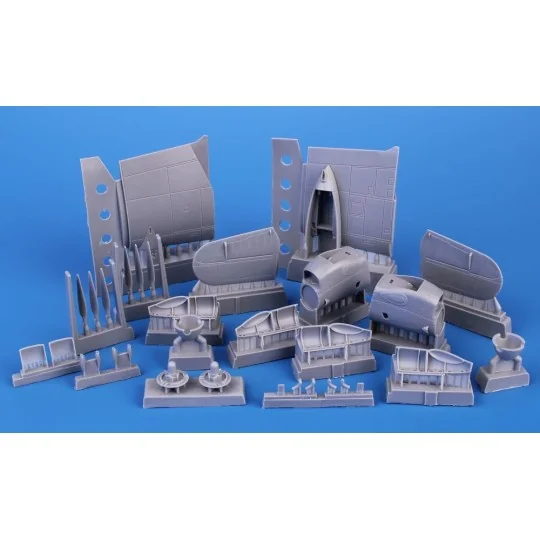 Beaufighter Mk.II Early Type Conversion set, 1/72 - CMK 129-7489 Beaufighter Mk.II Early Type Conversion set, 1/72 - CMK 129-7489