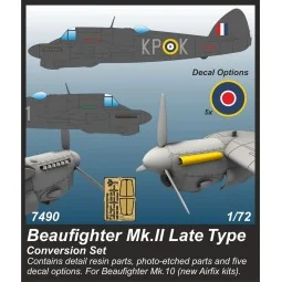 Beaufighter Mk.II Late Type Conversion set 1/72 - CMK 129-7490