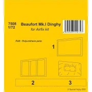 Beaufort Mk.I Dinghy 1/72 / for Airfix kit - CMK 129-7508