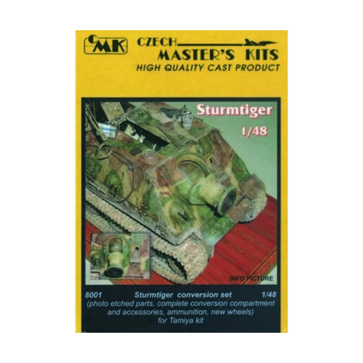 Sturmtiger Umbauset, 1/48 - CMK 129-8001