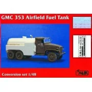 GMC 353 Airfield fuel tank Conversion set, 1/48 - CMK 129-8028 GMC 353 Airfield fuel tank Conversion set, 1/48 - CMK 129-8028