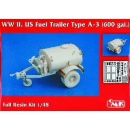 WW II. US Fuel Trailer Type A-3 (600 gal.), 1/48 - CMK 129-8031