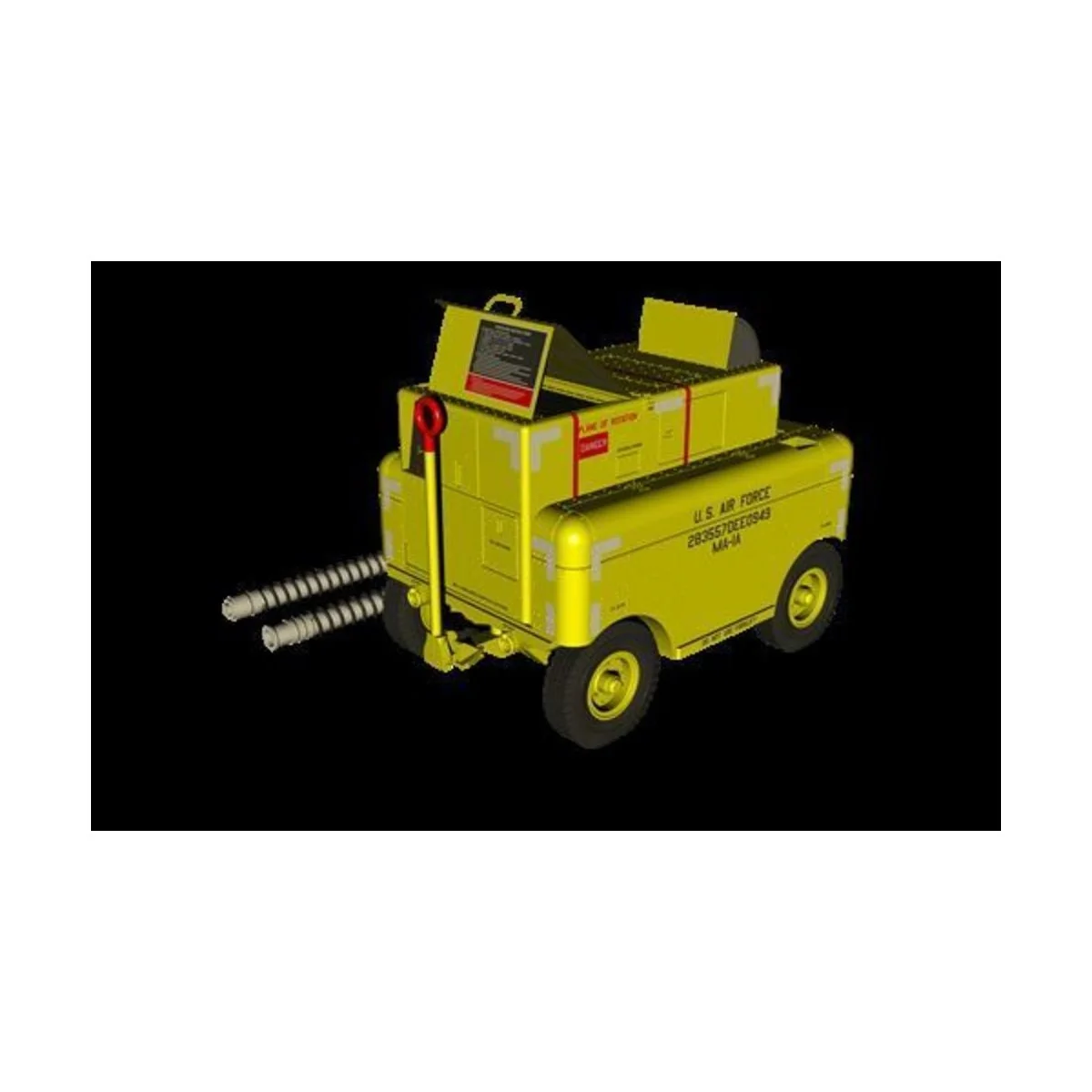 MA-1A-USAF Start Cart, 1/48 - CMK 129-8054 MA-1A-USAF Start Cart, 1/48 - CMK 129-8054