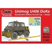 Unimog U406 DoKa Military Airport Tug + Towbar, 1/48 - CMK 129-8055
