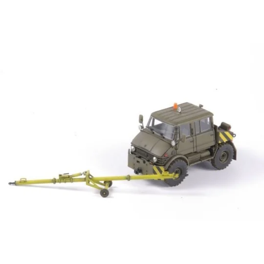 Unimog U406 DoKa Military Airport Tug + Towbar - CMK 129-8055