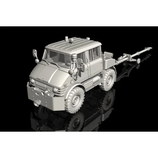 Unimog U406 DoKa Military Airport Tug + Towbar - CMK 129-8055