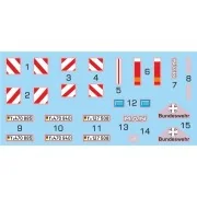 MAN LE 10.220 Bundeswehr Military Aircra Tug + Towbar, 1/48 - CMK 1...