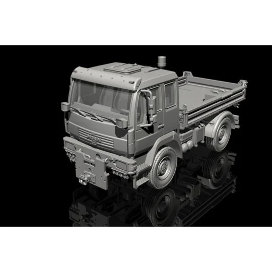 MAN LE 10.220 Bundeswehr Military Aircra Tug + Towbar, 1/48 - CMK 1...