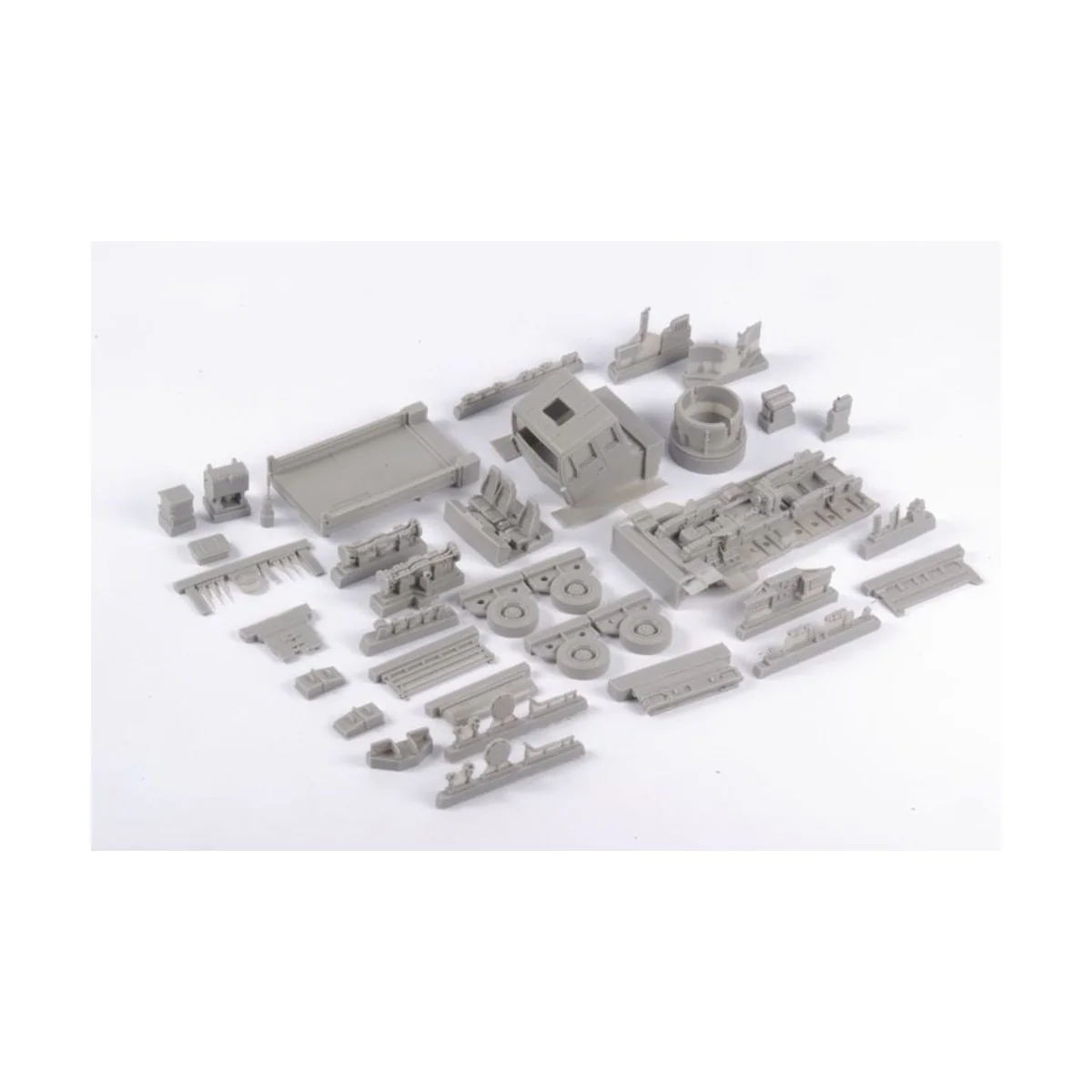 MAN LE 10.220 Bundeswehr Military Aircra Tug + Towbar, 1/48 - CMK 1...