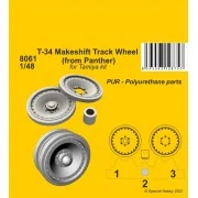 T-34 Makeshift Track Wheel (from Panther) - CMK 129-8061