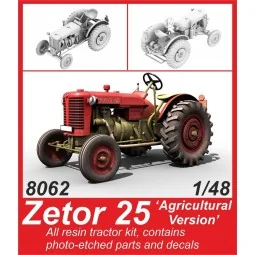 Zetor 25 'Agricultural Version ' 1/48 - CMK 129-8062