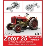 Zetor 25 'Agricultural Version ', 1/48 - CMK 129-8062