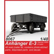 E-3 German WWII Trailer, 1/48 - CMK 129-8067