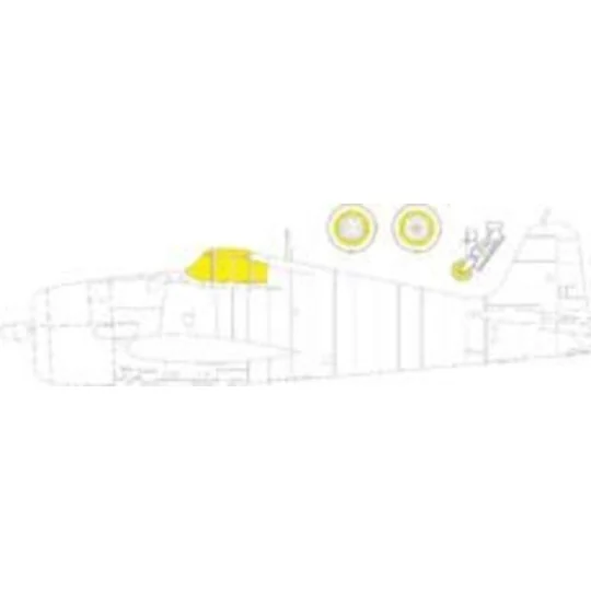 F6F-3 TFace, 1/48 - Eduard Accessories EX865