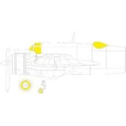 Beaufighter Mk.VI TFace, 1/48 - Eduard Accessories EX874