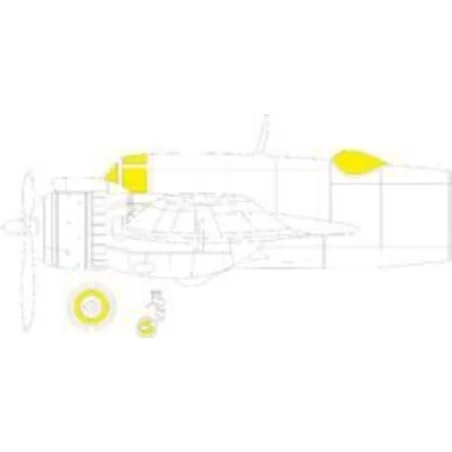 Beaufighter Mk.VI TFace, 1/48 - Eduard Accessories EX874