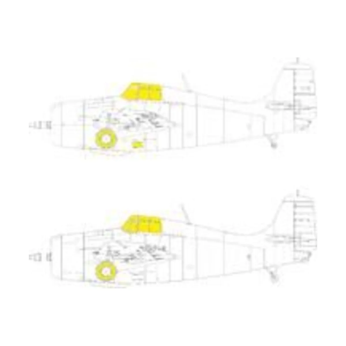 F4F-3 TFace, 1/48 - Eduard Accessories EX878