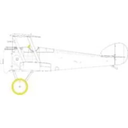 Sopwith Camel 4200, 1/48 - Eduard Accessories EX879