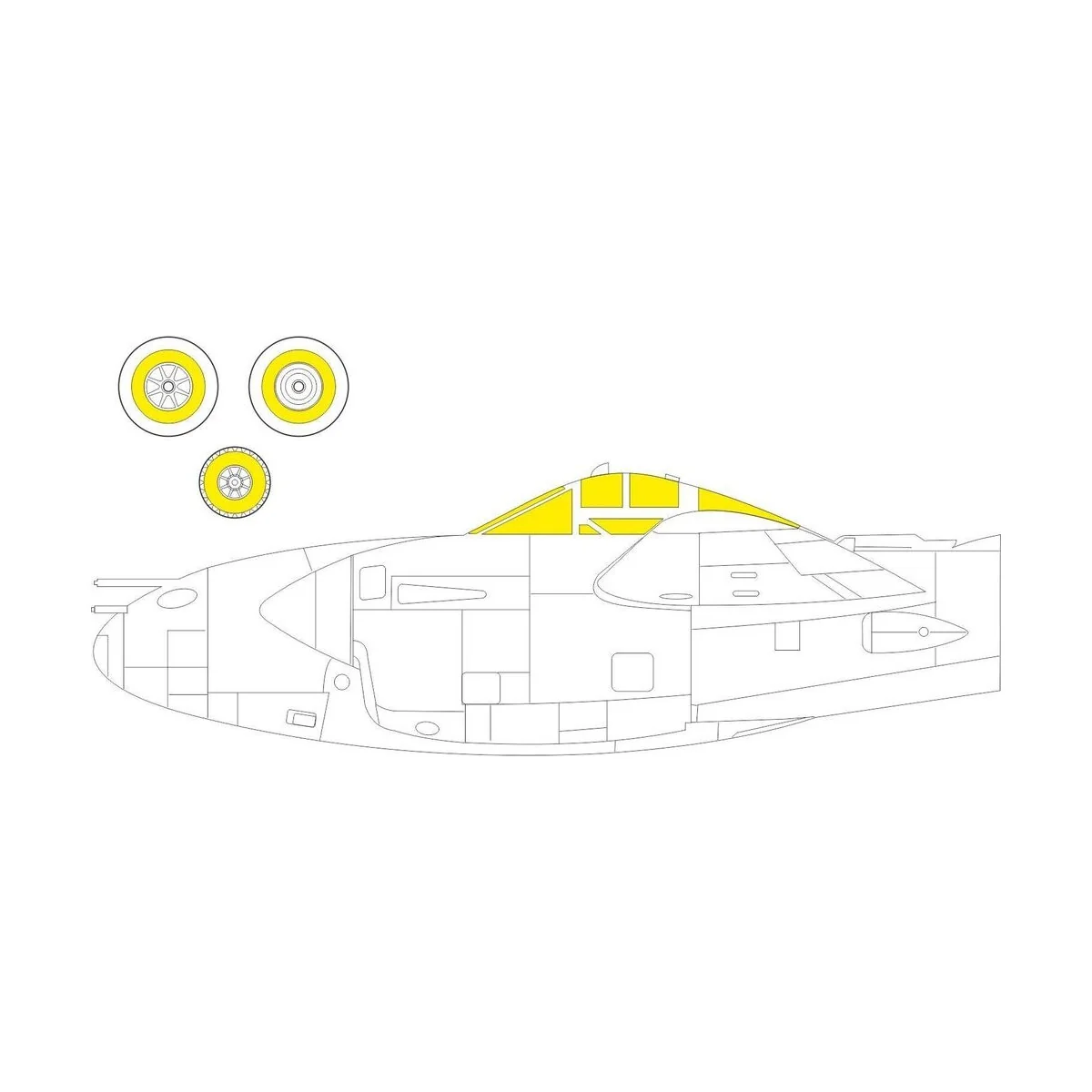 P-38J - Eduard Accessories EX883