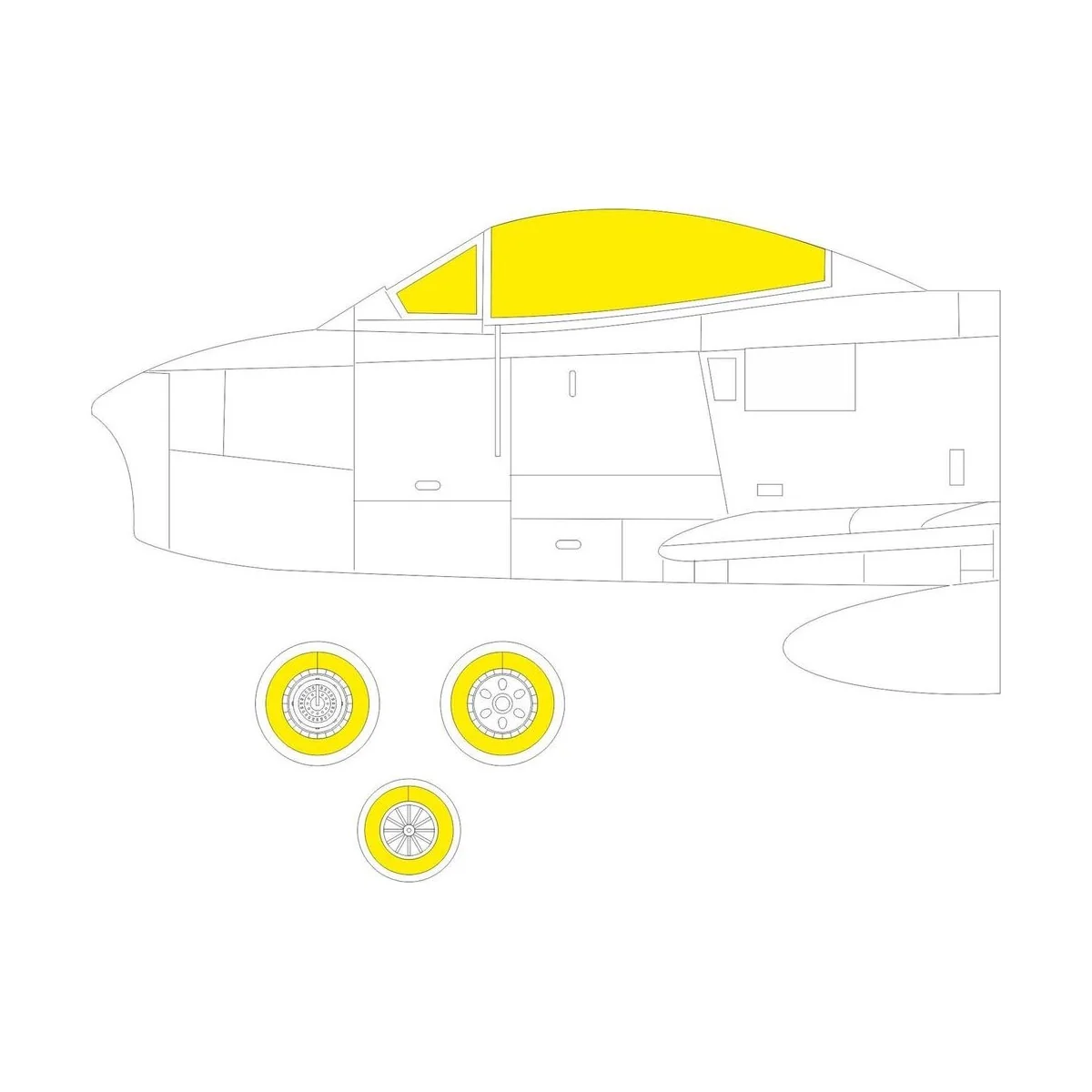F-86F-40 - Eduard Accessories EX887