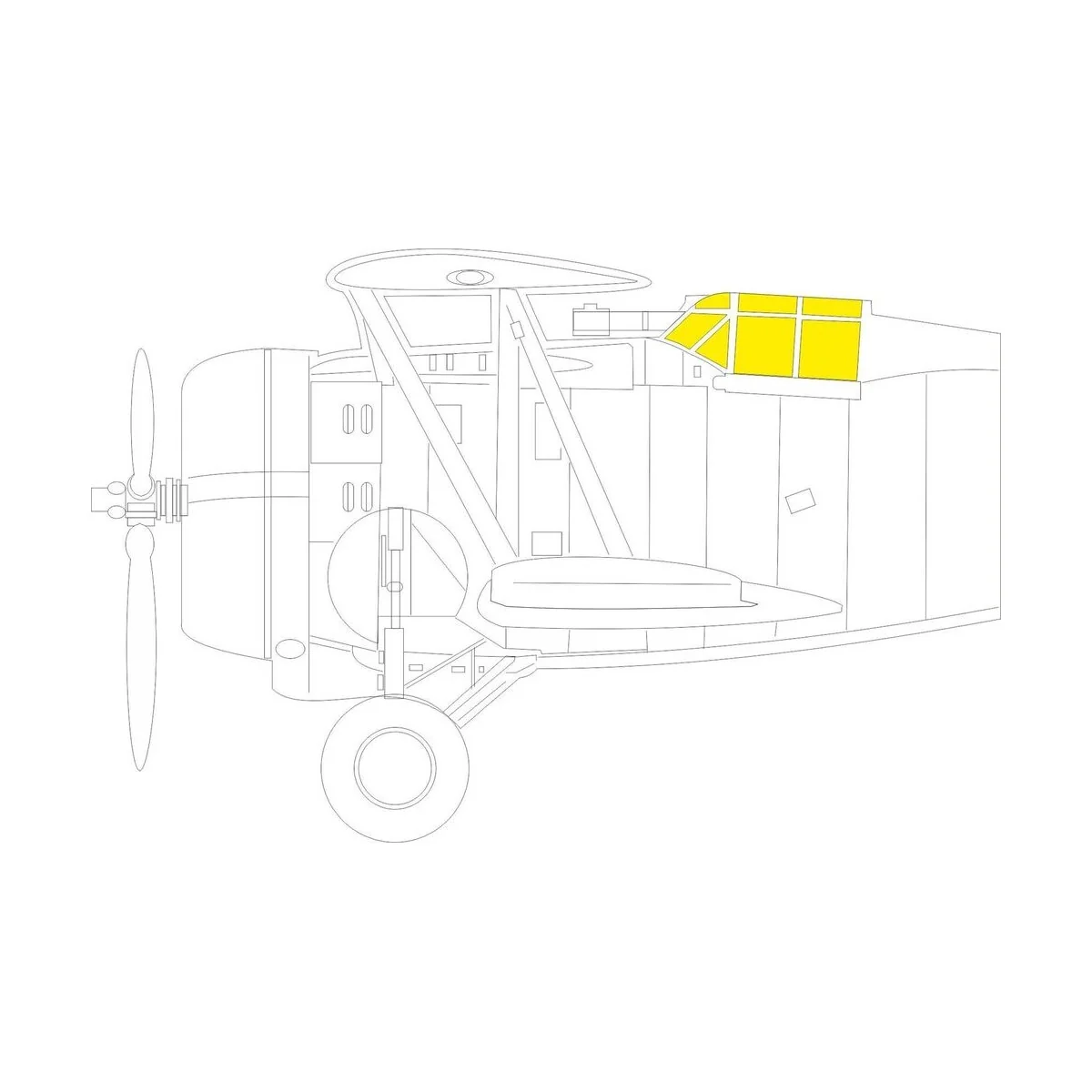 F3F-2 TFace, 1/48 - Eduard Accessories EX892