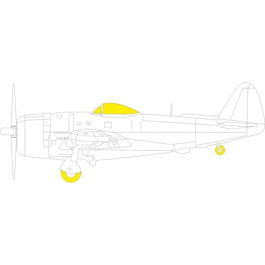 P-47N TFace for ACADEMY - Eduard Accessories EX894