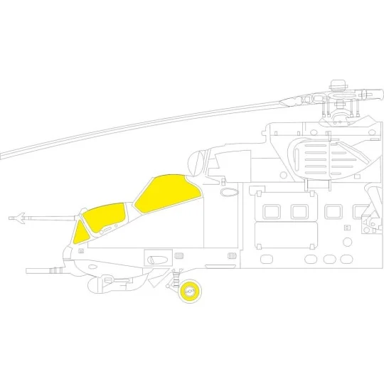 Mi-35M for ZVEZDA, 1/48 - Eduard Accessories EX895 Mi-35M for ZVEZDA, 1/48 - Eduard Accessories EX895