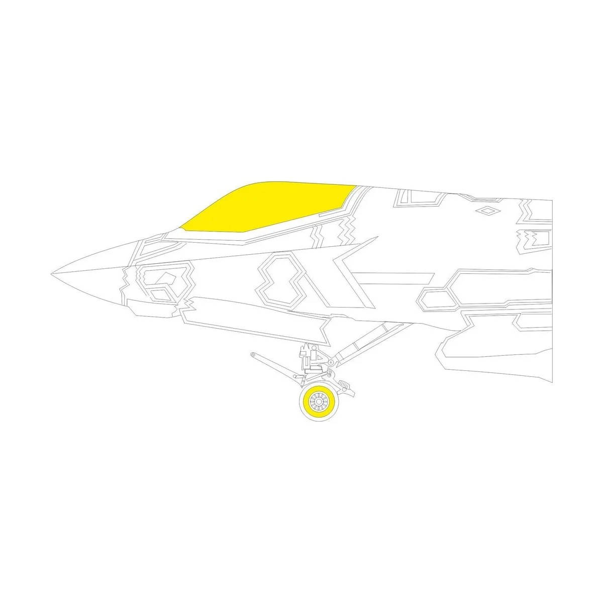 F-35B TFace for ITALERI, 1/48 - Eduard Accessories EX901 F-35B TFace for ITALERI, 1/48 - Eduard Accessories EX901