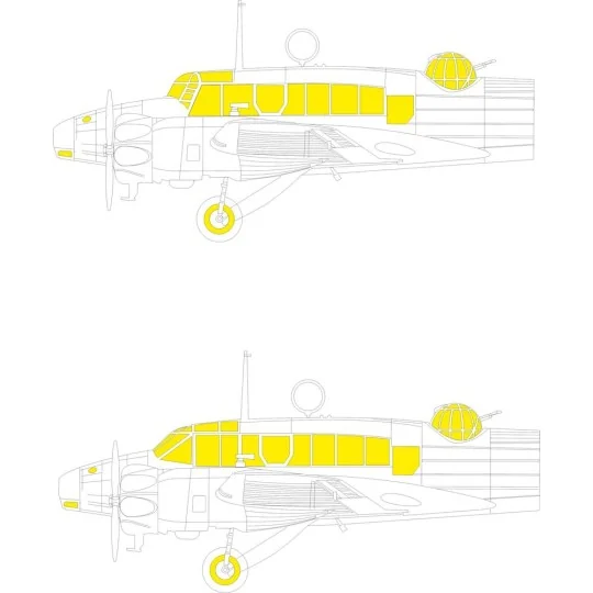 Anson Mk.I TFace for AIRFIX - Eduard Accessories EX918