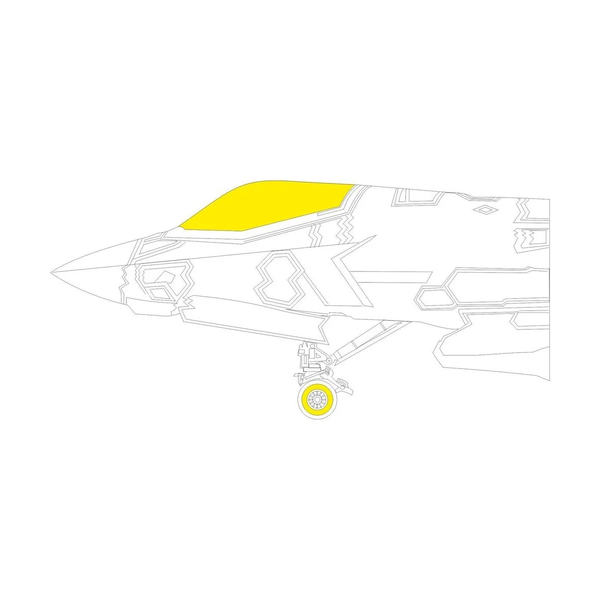 F-35A 1/48 for TAMIYA - Eduard Accessories EX921