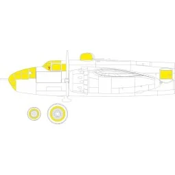 B-25J glazed nose 1/48 HKM - Eduard Accessories EX925