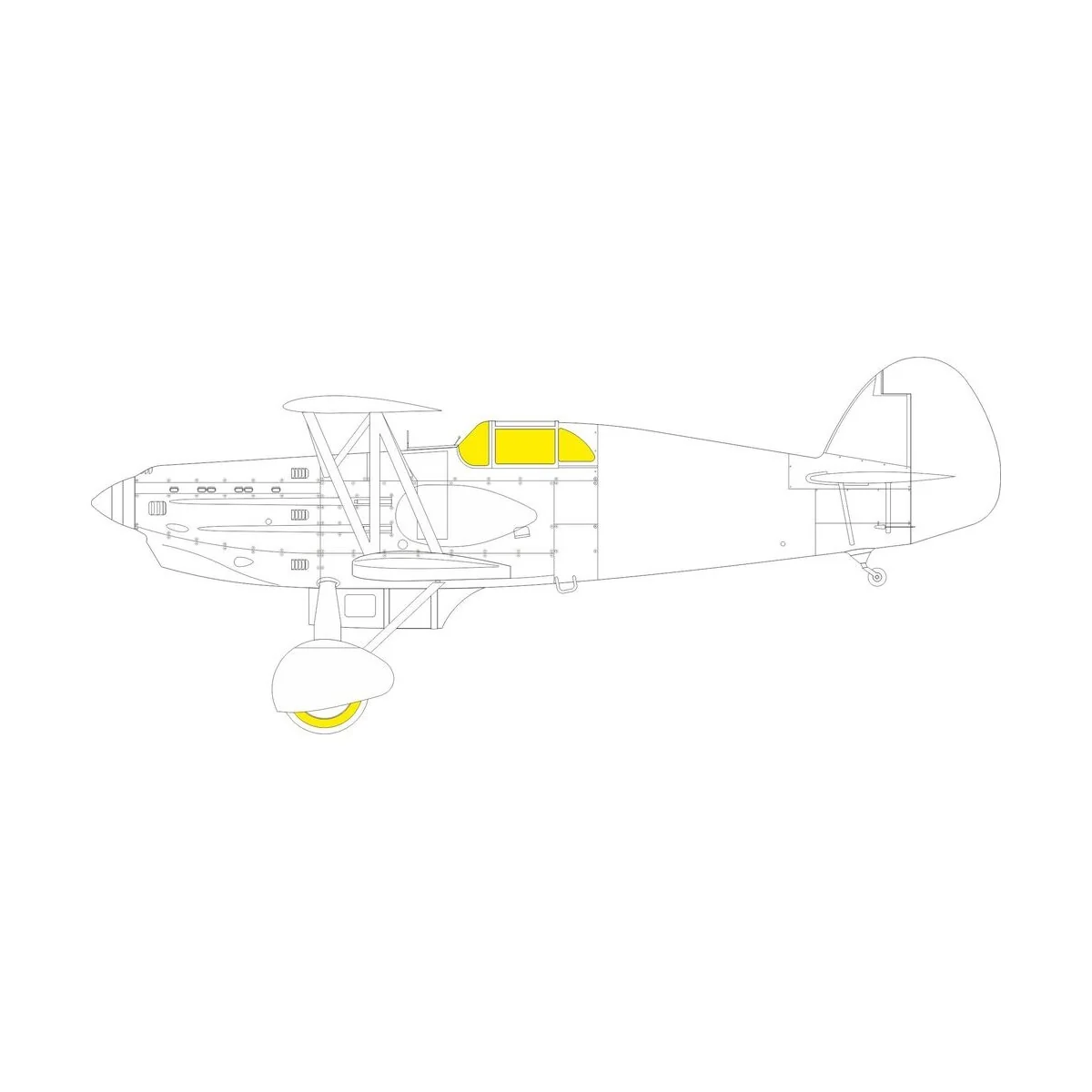 B.534 IV. serie TFace 1/48 EDUARD, 1/48 - Eduard Accessories EX928