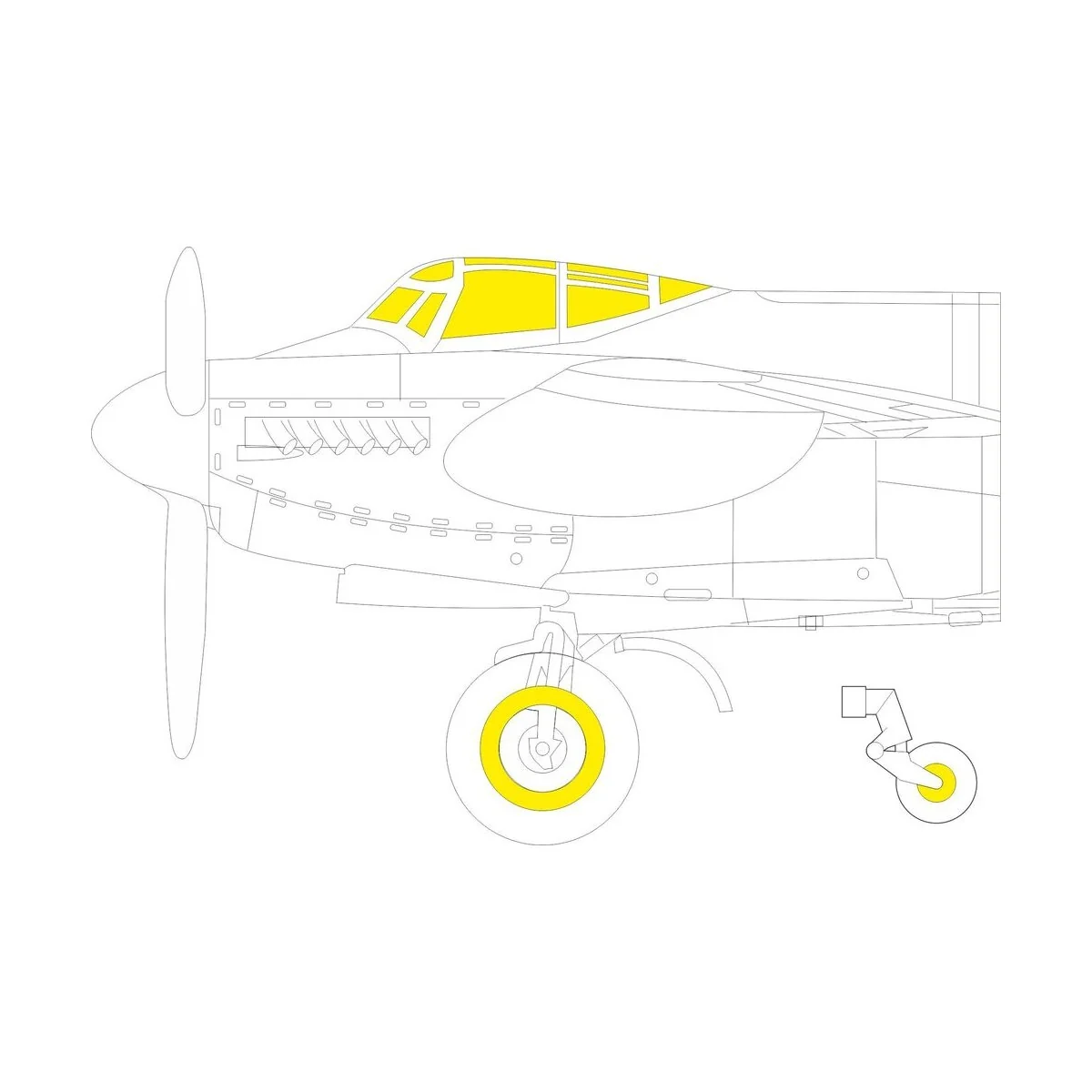 Mosquito B Mk.IV / PR Mk.IV TFace 1/48 TAMIYA - Eduard Accessories ...