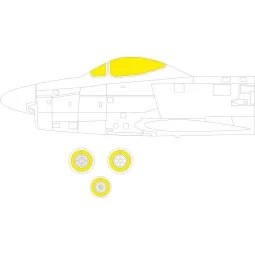 F-86D 1/48 REVELL, 1/48 - Eduard Accessories EX940