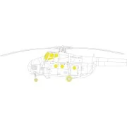 Mi-4A 1/48 TRUMPETER - Eduard Accessories EX960
