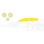 F-16D Block 30/40/50 1/48 KINETIC, 1/48 - Eduard Accessories EX966