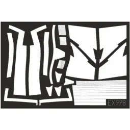 F-4G surface panels 1/48 MENG - Eduard Accessories EX978