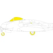 Vampire FB.5/9 TFace 1/48 AIRFIX - Eduard Accessories EX982