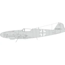 Bf 109K national insignia 1/48 EDUARD - Eduard Accessories EX985