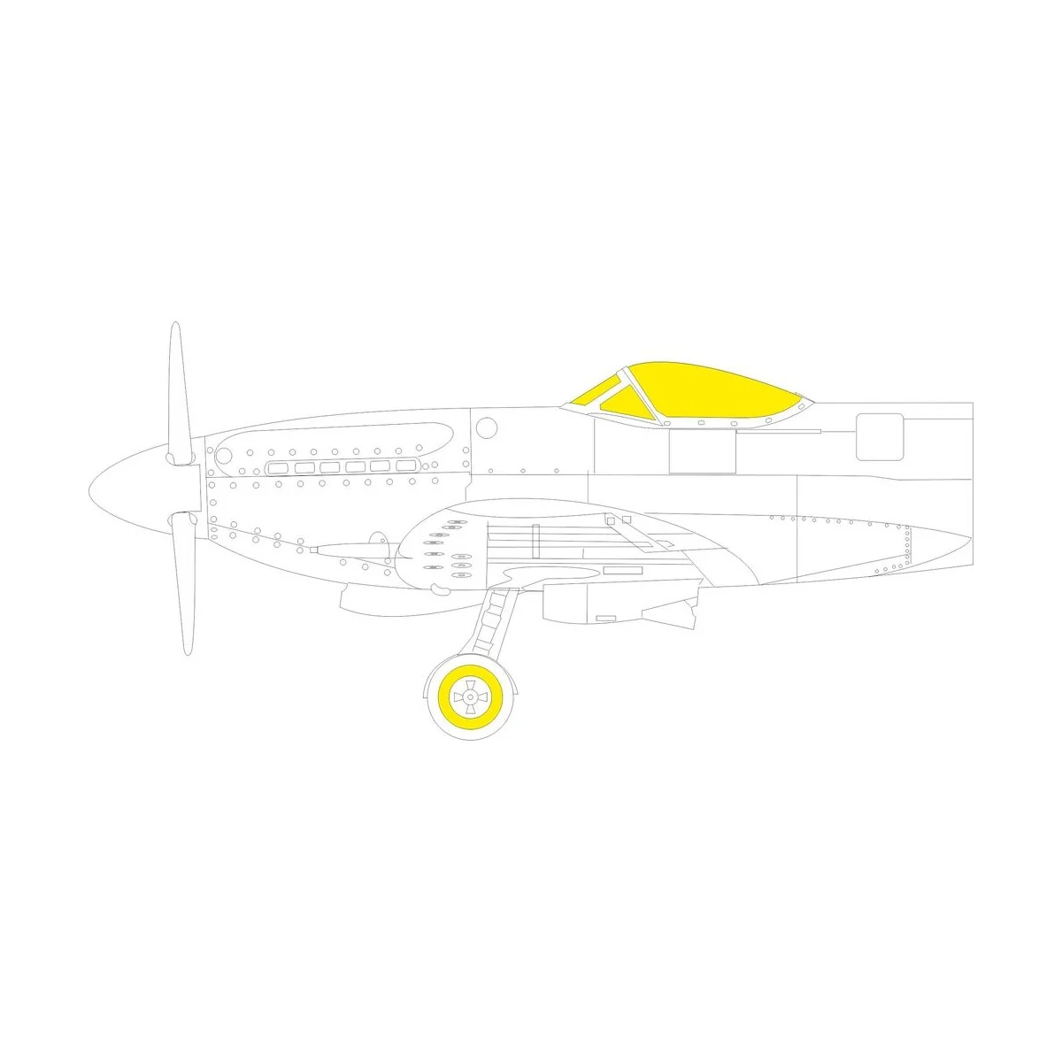 Seafire F.XVII TFace, 1/48 - Eduard Accessories EX992