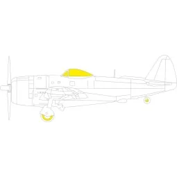 P-47D-25 1/48 - Eduard Accessories EX997