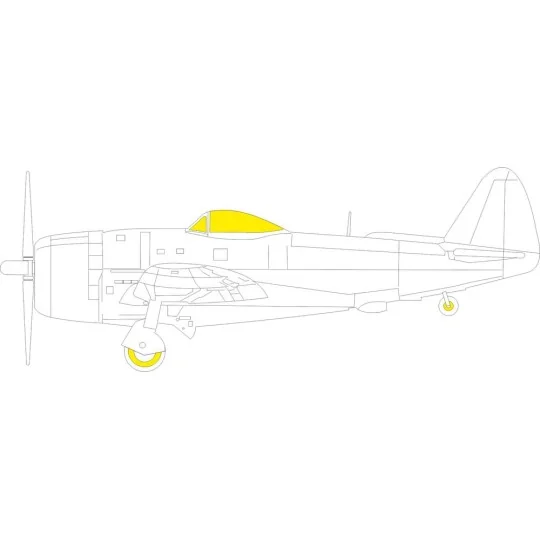 P-47D-25 TFace, 1/48 - Eduard Accessories EX998