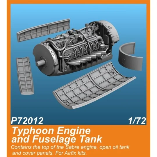 Typhoon Mk.I Engine, 1/72 - CMK 129-P72012