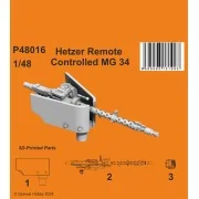 Typhoon Mk.I Standard Exhausts / for Airfix kit, 1/72 - CMK 129-P72016