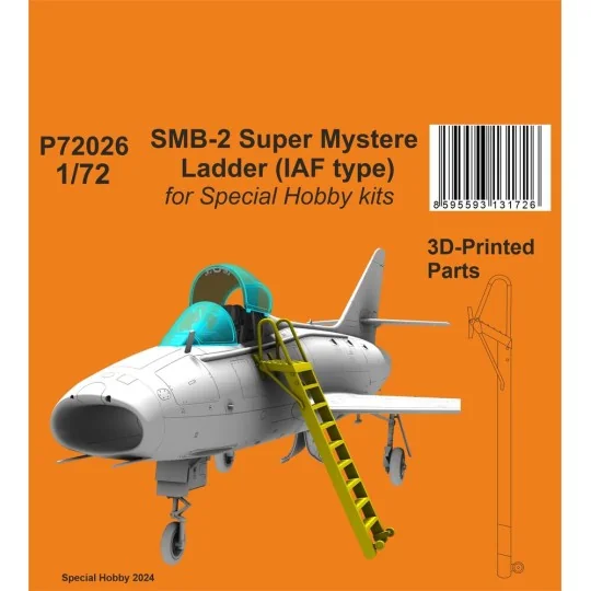 SMB-2 Super Mystere Ladder (IAF type) / for Special Hobby kits, 1/7...