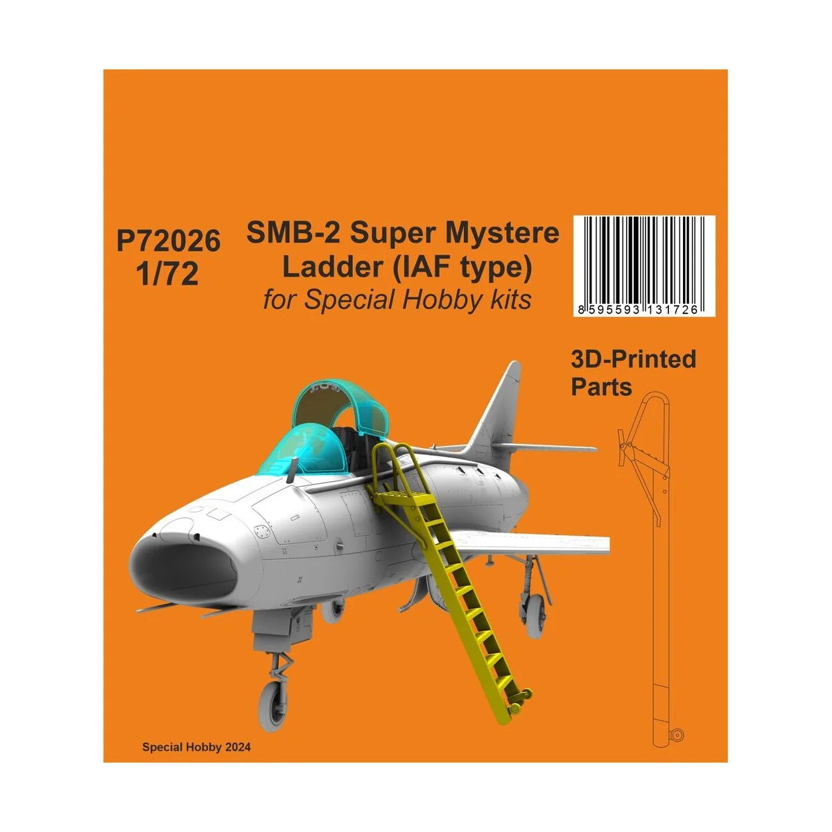 SMB-2 Super Mystere Ladder (IAF type) / for Special Hobby kits - CM...