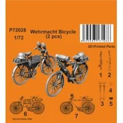 Wehrmacht Bicycle (2 pcs) - CMK 129-P72028